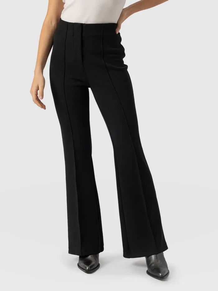 Freya Flared Pant 8211 Black Black Women Saint And Sofia Pants