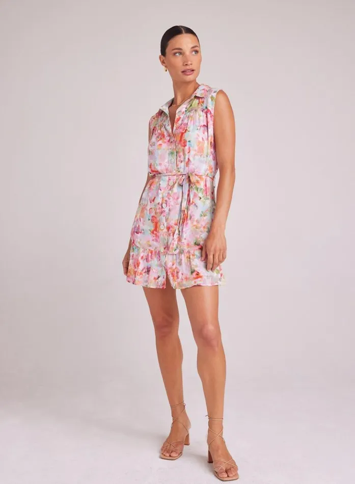 Gathered Ruffle Shirt Dress 8211 Ipanema Floral Print Women Bella Dahl Mini Dresses Gathered Ruffle Shirt Dress 8211 Ipanema Floral Print Women Bella Dahl Mini Dresses