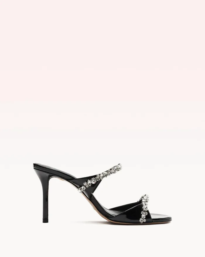 Gianna Crystal 85 Black Women Alexandre Birman Sandals