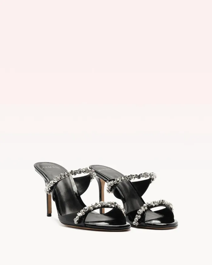 Gianna Crystal 85 Black Women Alexandre Birman Sandals