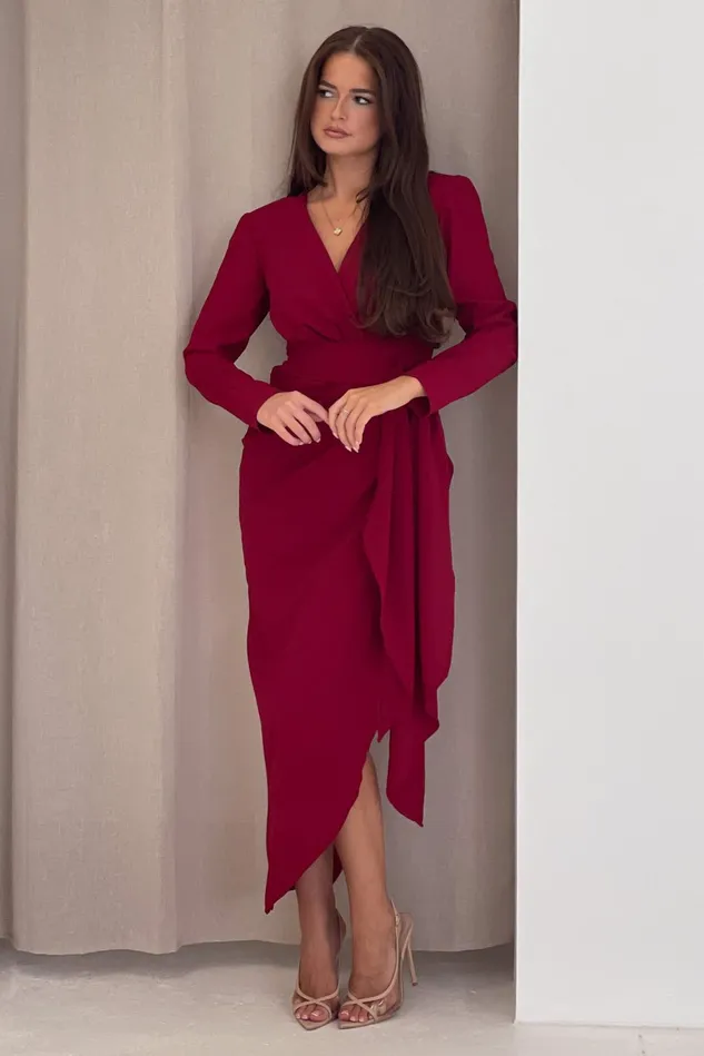 Girl In Mind Maxi Dresses Bria Berry Wrap Maxi Dress 8211 Women