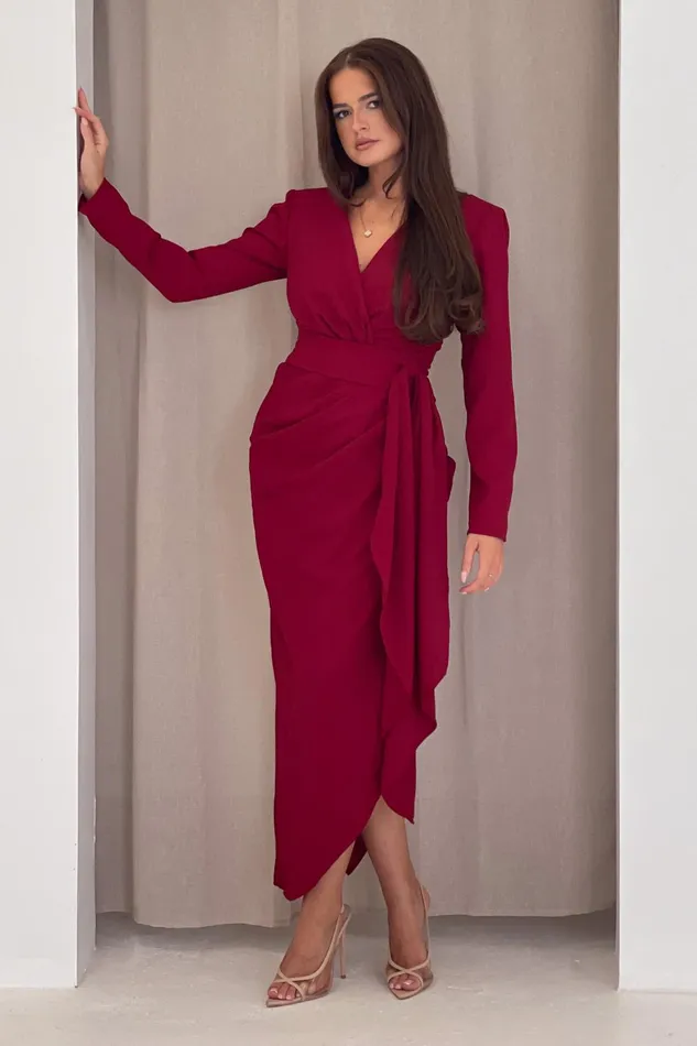 Girl In Mind Maxi Dresses Bria Berry Wrap Maxi Dress 8211 Women