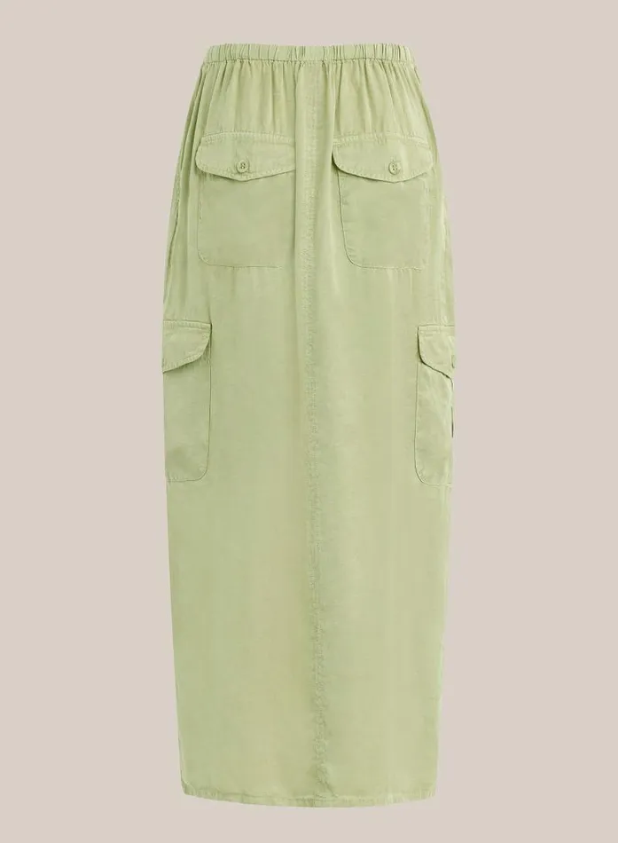 Goldie Bellow Pocket Cargo Skirt 8211 Khaki Army Women Bella Dahl Skirts Goldie Bellow Pocket Cargo Skirt 8211 Khaki Army Women Bella Dahl Skirts
