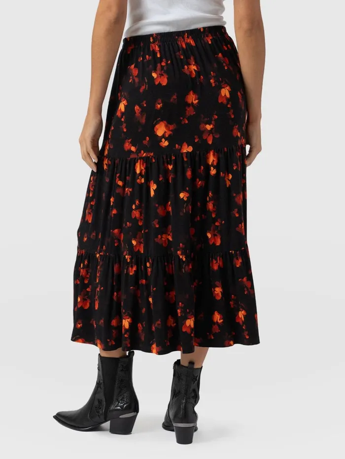 Greenwich Skirt 8211 Red Aurora Red Aurora Women Saint And Sofia Skirts