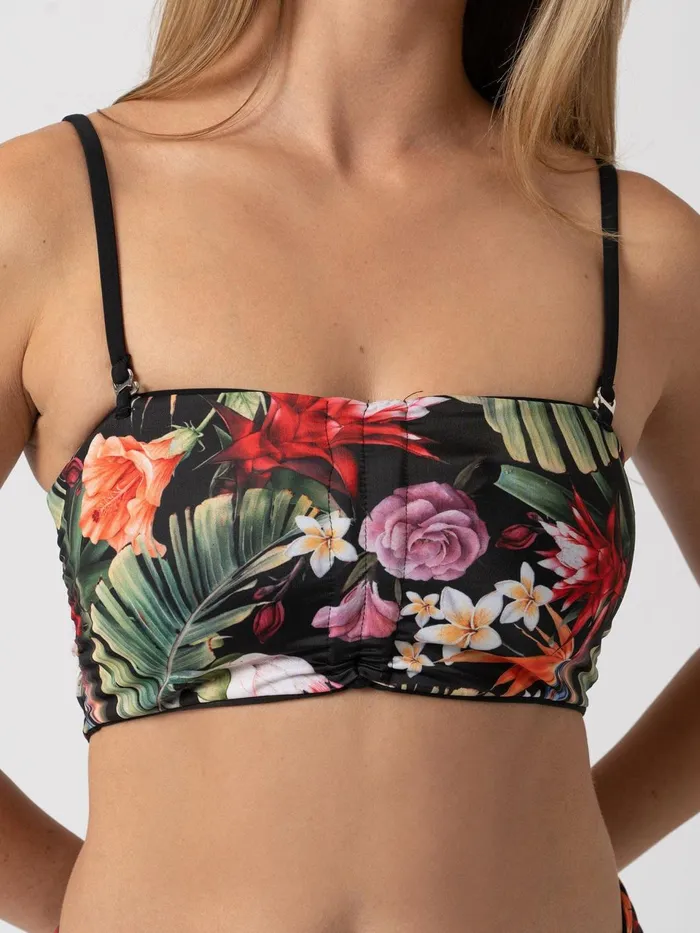 Halina Bikini Top 8211 Tropics Tropics Women Saint And Sofia Swimwear