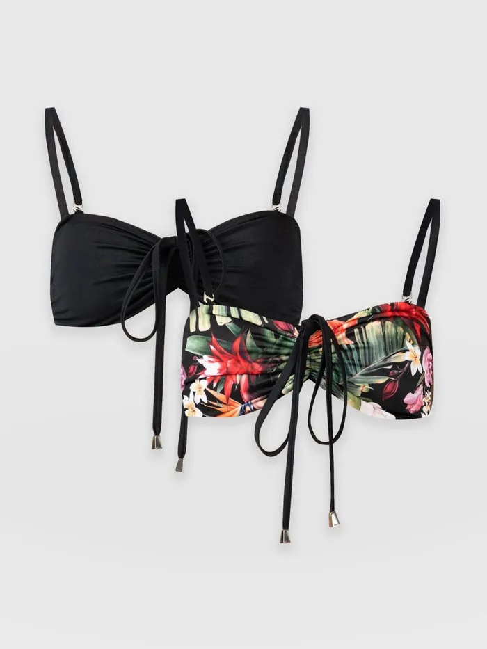 Halina Bikini Top 8211 Tropics Tropics Women Saint And Sofia Swimwear