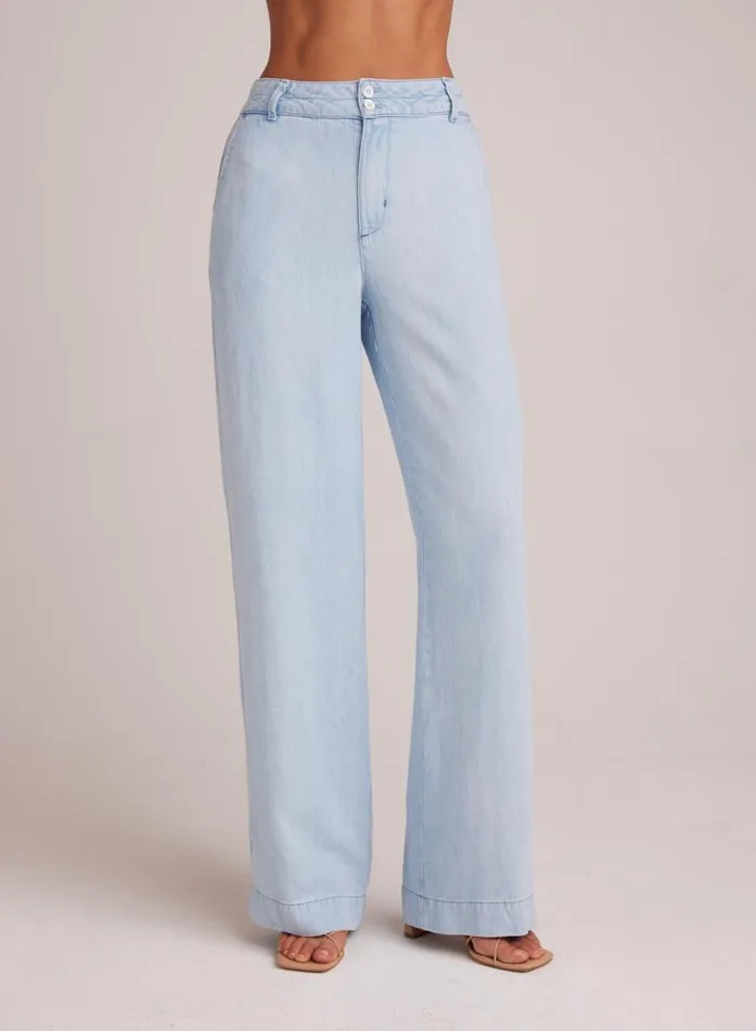 Harper Clean Hem High Waist 8211 Beach Cove Wash Women Bella Dahl Pants
