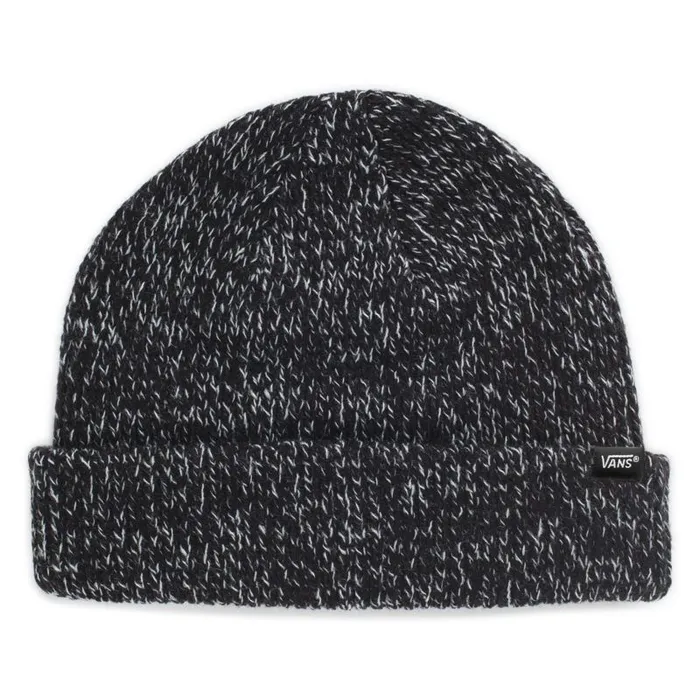 Hats and Beanies Men Vans Core Basics Beanie Black Heather