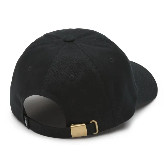 Hats and Beanies Men Vans Curved Bill Jockey Hat Black Hats and Beanies Men Vans Curved Bill Jockey Hat Black
