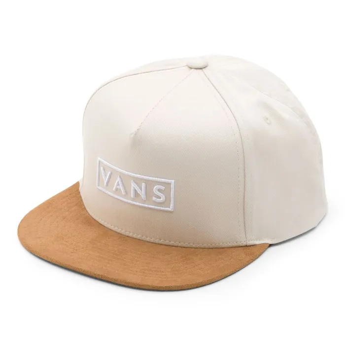 Hats and Beanies Men Vans Easy Box Snapback Hat Antique Whitesuede Hats and Beanies Men Vans Easy Box Snapback Hat Antique Whitesuede