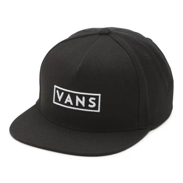 Hats and Beanies Men Vans Easy Box Snapback Hat Black Hats and Beanies Men Vans Easy Box Snapback Hat Black