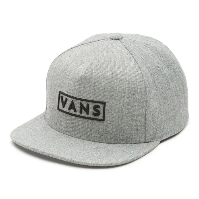 Hats and Beanies Men Vans Easy Box Snapback Hat Heather Grey Hats and Beanies Men Vans Easy Box Snapback Hat Heather Grey