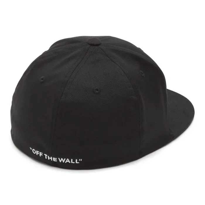 Hats and Beanies Men Vans Splitz Flex Fit Hat Black Hats and Beanies Men Vans Splitz Flex Fit Hat Black