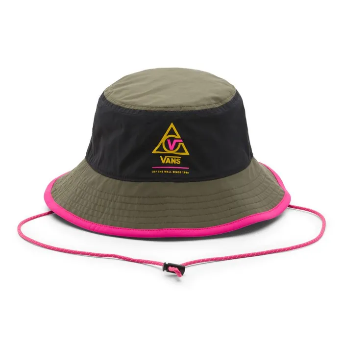 Hats and Beanies Women Vans 66 Supply Bucket Hat Black Hats and Beanies Women Vans 66 Supply Bucket Hat Black