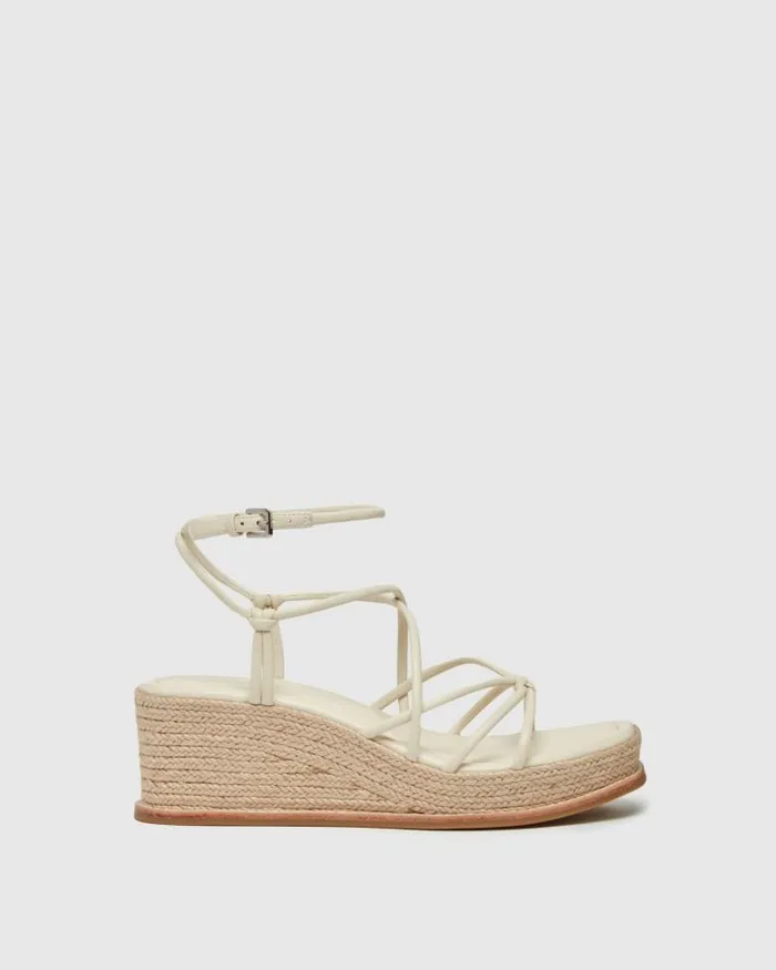 Heels and Wedges Women PAIGE Julia Wedge 8211 Bone Leather