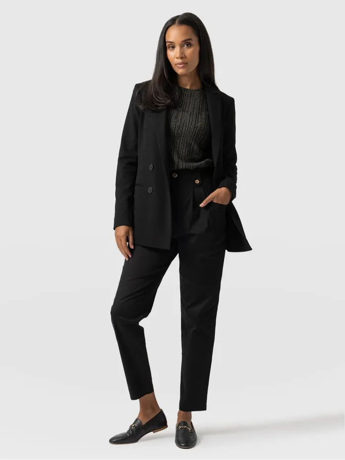 High Waisted Cargo Pant 8211 Black Black Women Saint And Sofia Pants