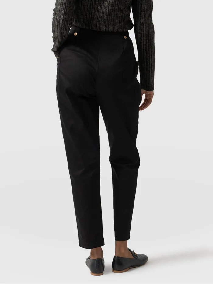 High Waisted Cargo Pant 8211 Black Black Women Saint And Sofia Pants