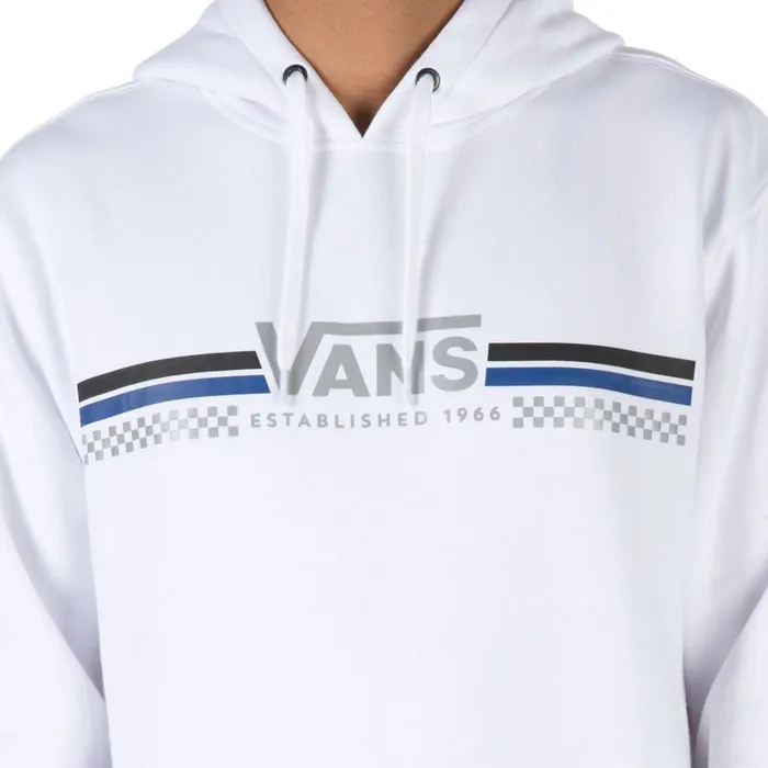 Hoodies and Jackets Men Vans Sporty Pullover Hoodie White Hoodies and Jackets Men Vans Sporty Pullover Hoodie White
