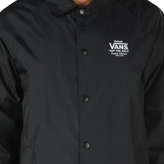 Hoodies and Jackets Men Vans Torrey Coaches Jacket Blackwhite