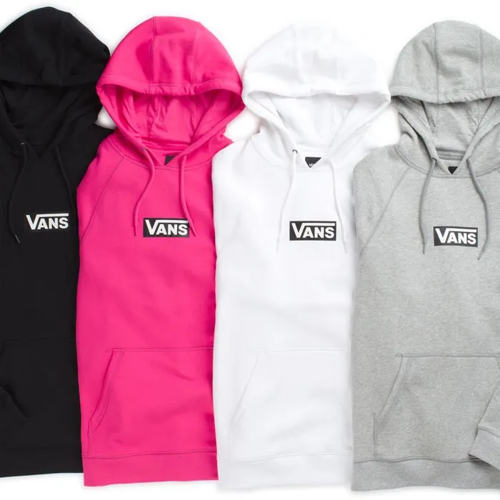 Hoodies and Jackets Men Vans Versa Standard Hoodie White