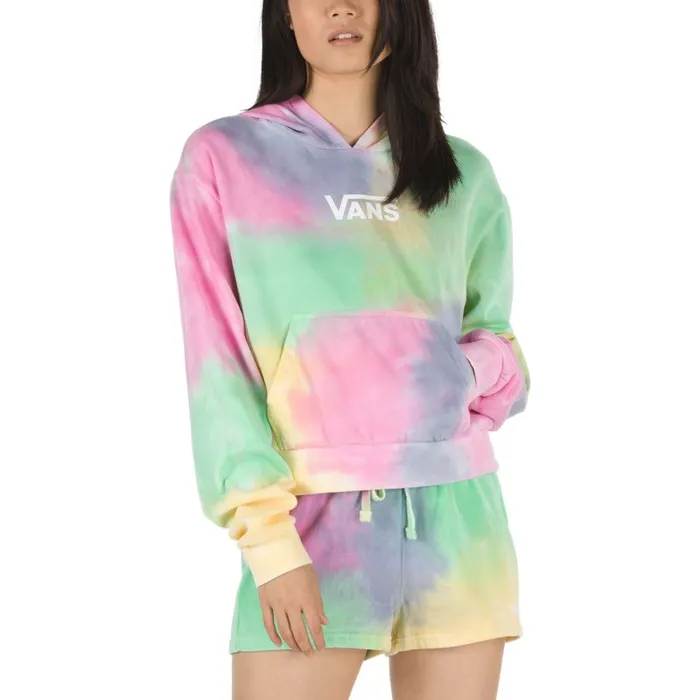 Hoodies and Jackets Women Vans Aura Crop Hoodie Aura Wash