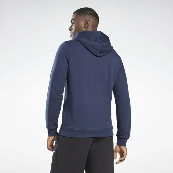 Hoodies and Sweatshirts Mens Reebok Identity Big Logo Hoodie Vector Navy