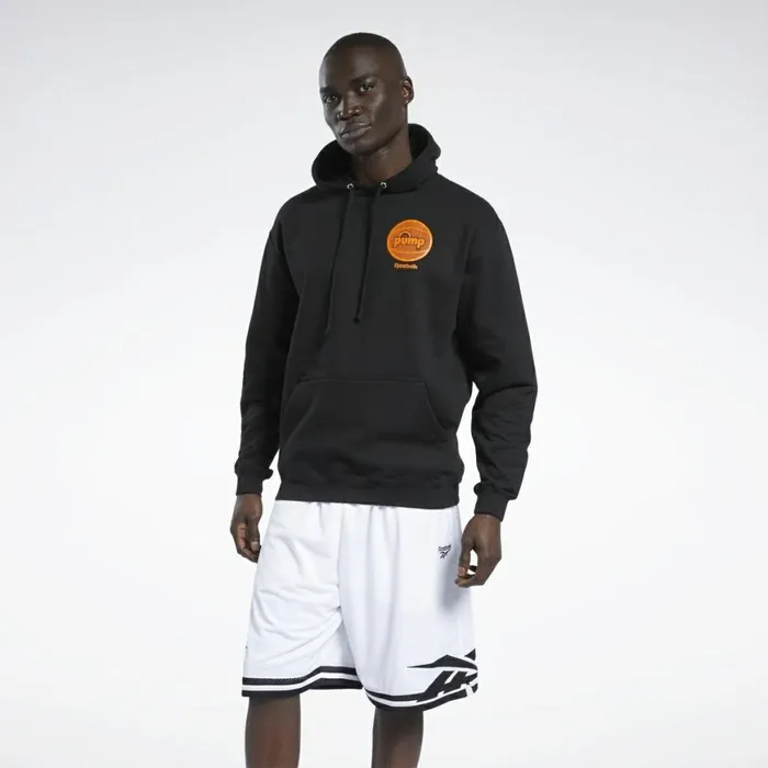 Hoodies and Sweatshirts Mens Reebok Pump Up Hoodie Multi