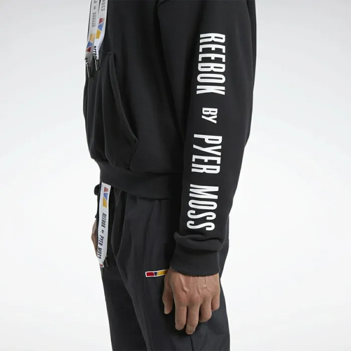 Hoodies and Sweatshirts MensWomens Reebok By Pyer Moss Hoodie Black