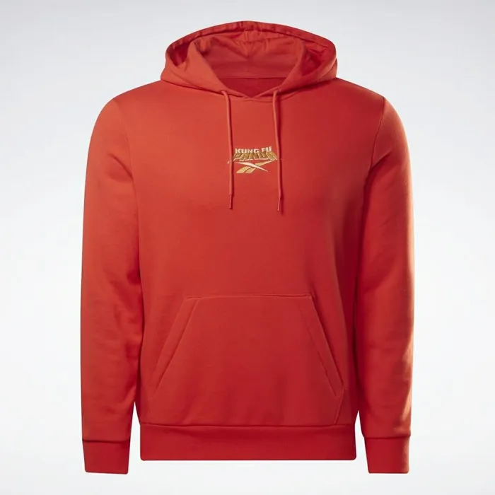 Hoodies and Sweatshirts MensWomens Reebok Kung Fu Panda Sweatshirt Motor Red