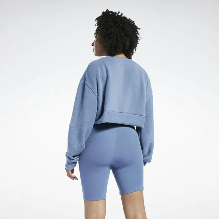 Hoodies and Sweatshirts Womens Reebok Classics Cardigan Blue Slate