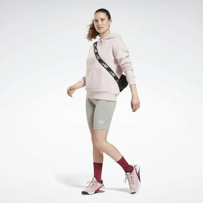Hoodies and Sweatshirts Womens Reebok Identity Fleece Pullover Hoodie Frost Berry