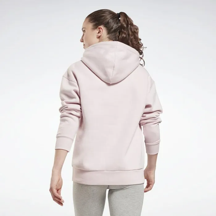 Hoodies and Sweatshirts Womens Reebok Identity Fleece Pullover Hoodie Frost Berry