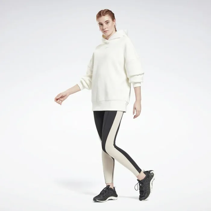 Hoodies and Sweatshirts Womens Reebok Retro Oversize Hoodie Chalk