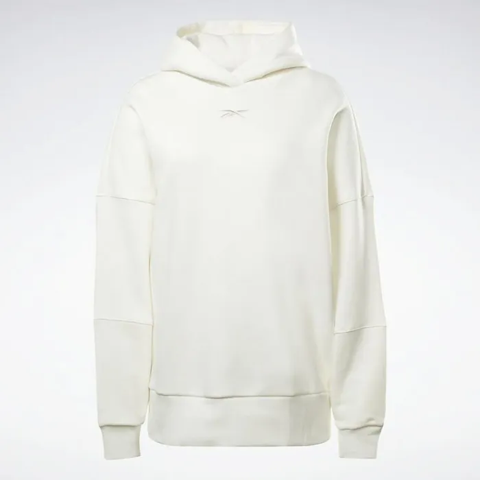 Hoodies and Sweatshirts Womens Reebok Retro Oversize Hoodie Chalk