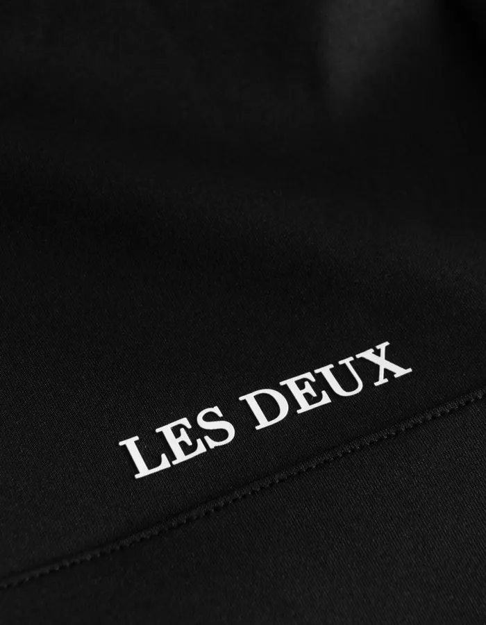 HoodiesSweatshirts Men Les Deux Ballier Track Jacket 8211 BlackBlack