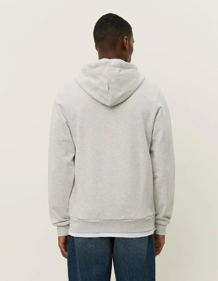 HoodiesSweatshirts Men Les Deux Clyde Zipper Hoodie 8211 Snow Melange