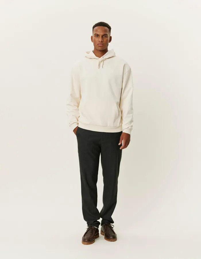 HoodiesSweatshirts Men Les Deux Crew Hoodie 8211 IvoryLight Ivory