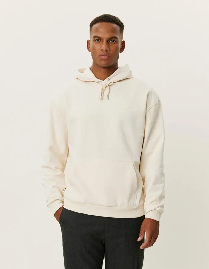 HoodiesSweatshirts Men Les Deux Crew Hoodie 8211 IvoryLight Ivory