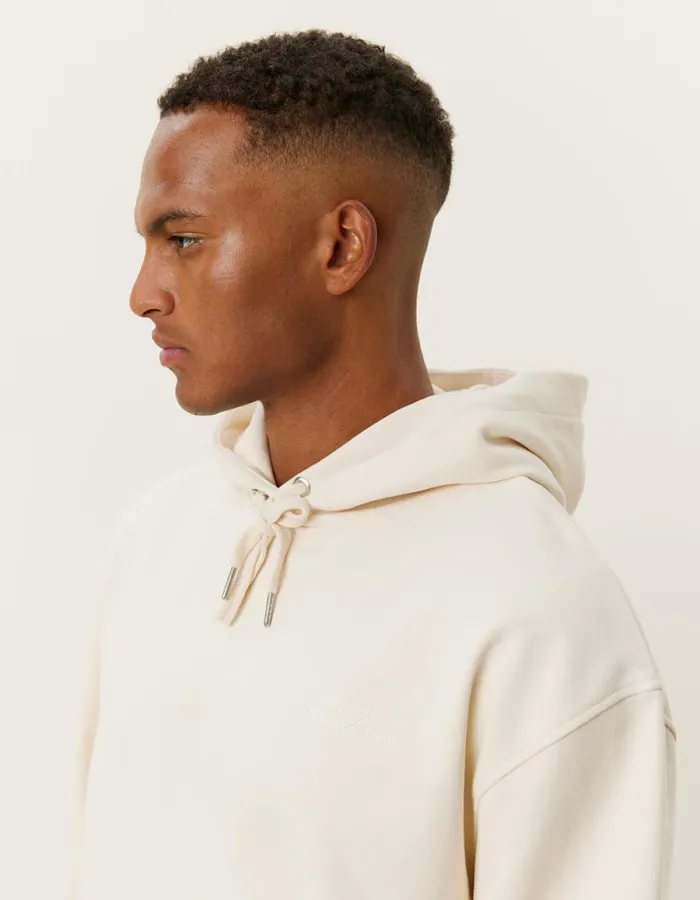 HoodiesSweatshirts Men Les Deux Crew Hoodie 8211 IvoryLight Ivory