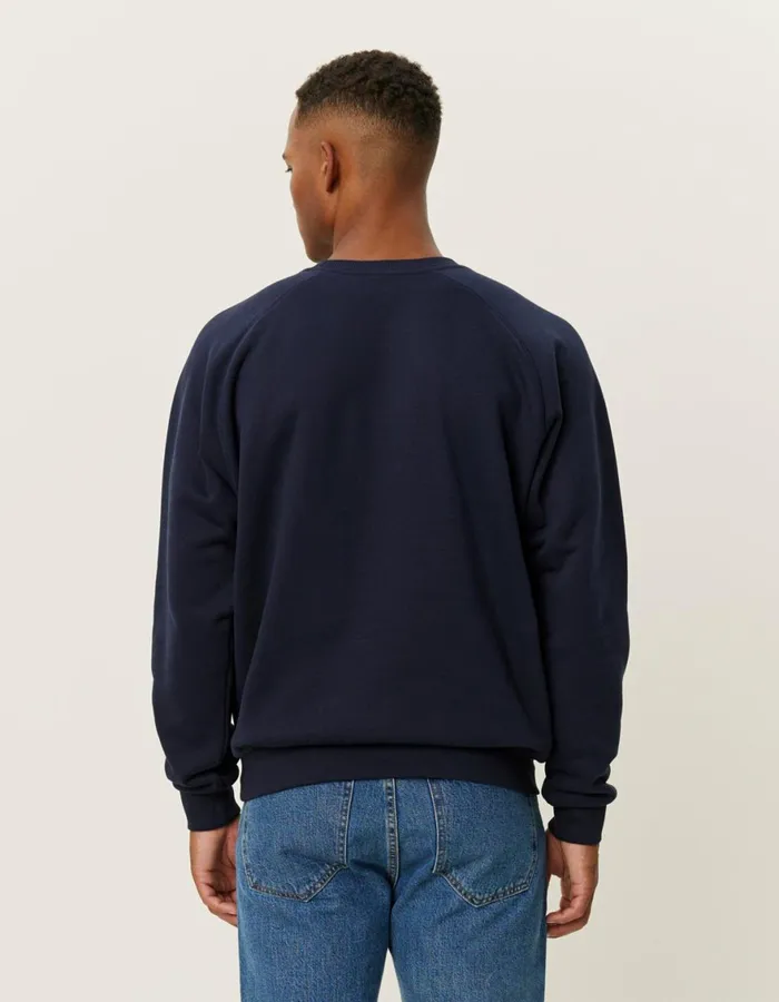 HoodiesSweatshirts Men Les Deux Fiore Sweatshirt 8211 Dark Navy