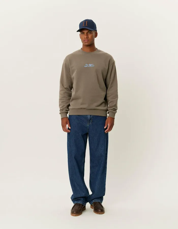 HoodiesSweatshirts Men Les Deux Luca Sweatshirt 8211 Bungee Cord