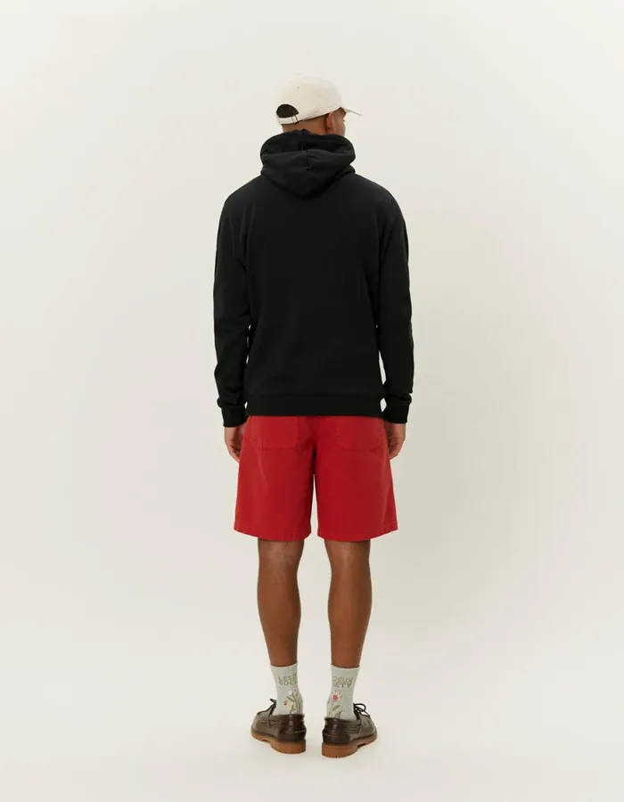 HoodiesSweatshirts Men Les Deux Norregaard Tonal Hoodie 8211 BlackBlack