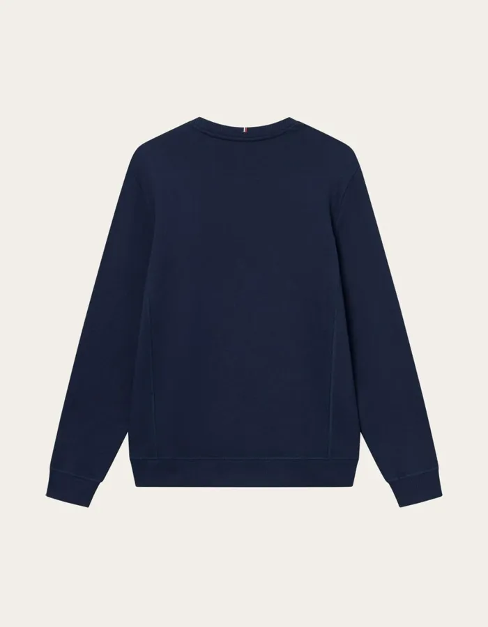 HoodiesSweatshirts Men Les Deux Piece Sweatshirt 8211 Dark NavyBlue Haze