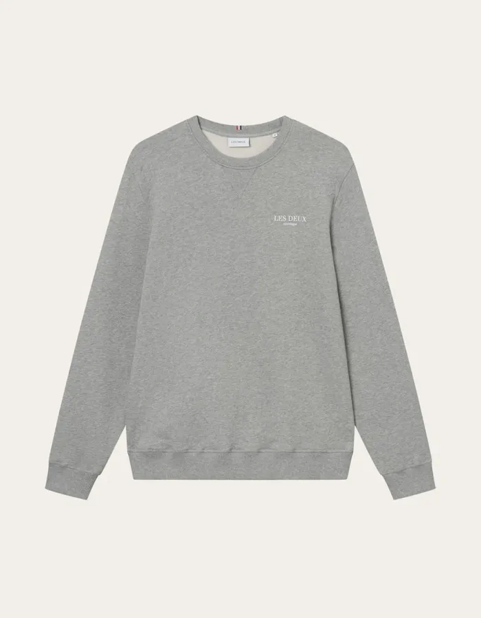 HoodiesSweatshirts Men Les Deux Toulon Sweatshirt 8211 Light Grey MelangeWhite HoodiesSweatshirts Men Les Deux Toulon Sweatshirt 8211 Light Grey MelangeWhite