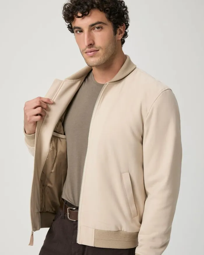 Jackets and Coats Men PAIGE Icon Capsule Timothy Bomber 8211 Moonstruck