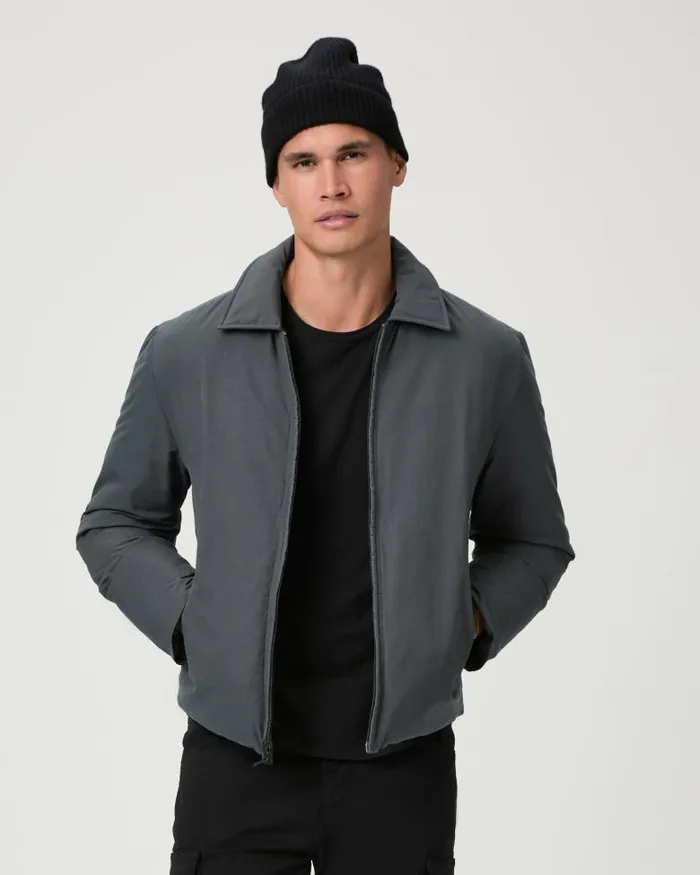 Jackets and Coats Men PAIGE Marsh Puffer Jacket 8211 Black Sand
