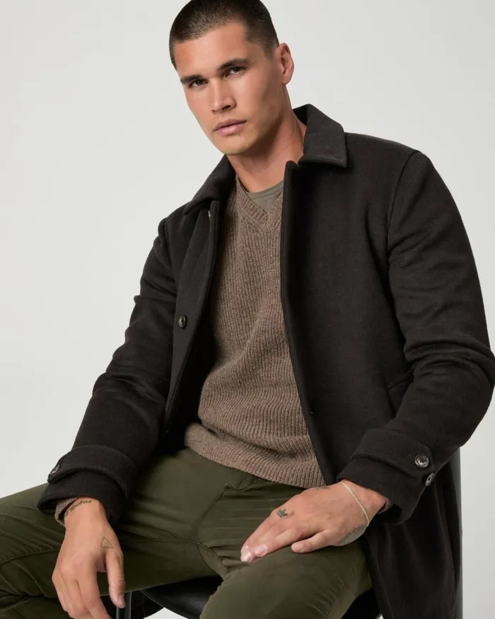 Jackets and Coats Men PAIGE Pennington Coat 8211 Warm Cocoa Jackets and Coats Men PAIGE Pennington Coat 8211 Warm Cocoa