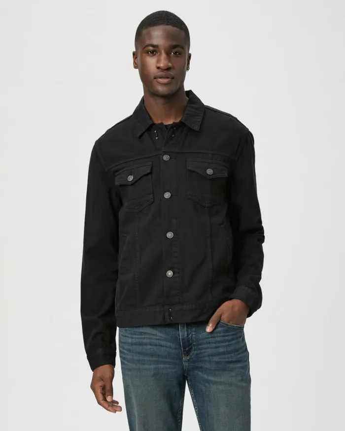 Jackets and Coats Men PAIGE Scout Jacket 8211 Vintage Black