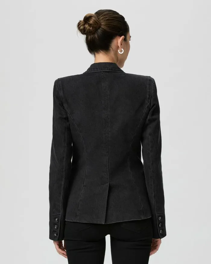 Jackets and Coats Women PAIGE Carmen Blazer 8211 Evening Onyx Jackets and Coats Women PAIGE Carmen Blazer 8211 Evening Onyx