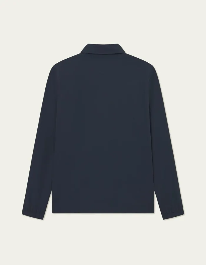 JacketsCoats Men Les Deux Idris Coach Jacket 8211 Dark Navy